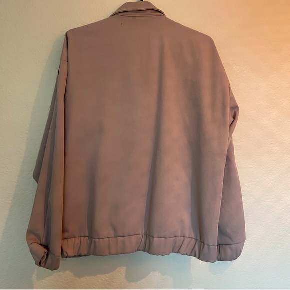 Vintage Patterned Zip Up Light Jacket - Picture 6 of 13